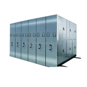 Estantes de archivo móviles de acero grandes de almacenamiento moderno compresores de archivo móviles Estantes intensivos de metal - Product Image 1