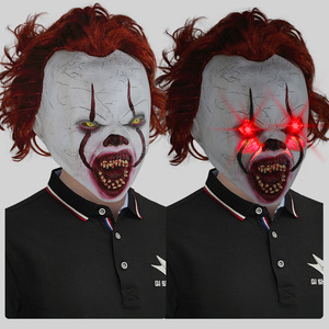 Máscara de Payaso de Terror de la Película F: El Regreso del Payaso, Accesorio para Disfraces, Halloween y Bromas - Product Image 4