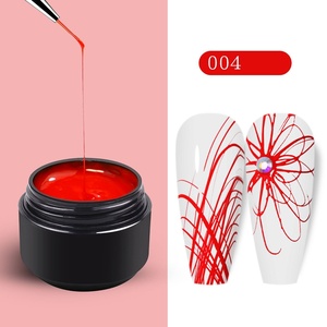 ZHIJIA Nouveau Gel Araignée pour Nail Art à Effet Fil Tressé 5ml UV Non Toxique, Flacon Design, Peinture Créative Couleurs, Thérapie Lumineuse, DIY Fleurs - Product Image 6