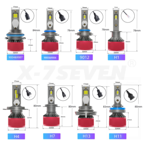 Xu Hướng X-7SEVEN Xaurpr 110W 26000lm Xe Hệ Thống Chiếu Sáng H13 H1 H4 880 H7 H11 Sương Mù Ánh Sáng Ô Tô Đặc biệt Đối với Hàn Quốc Xe Ô Tô - Product Image 2