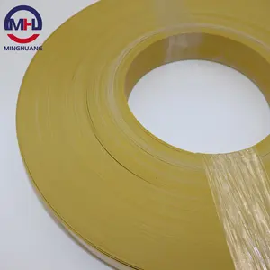 MH 고광택 골드 핫셀 PVC 엣지 밴딩 PVC 엣지 밴딩 가구 부품 용 파티클 보드