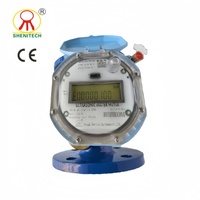 Compteur d'eau ultrasonique M-Bus Wmbus DN50-DN600 avec capteur de pression OIML CE MID ATEX R500 IP68