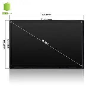 Cấp công nghiệp 10.1 inch boe 1280x800 LVDS ev101wxm N10 400nits màn hình mỏng TFT IPS LCD màn hình hiển thị LCD Bảng điều chỉnh