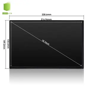 Écran tactile de qualité industrielle 10.1 pouces BOE 1280x800 LVDS EV101WXM N10 400nits écran mince TFT IPS lcd écran d'affichage panneau LCD avec pilote