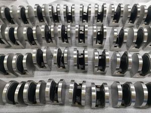 Modern Heavy Duty Stainless Steel 304 Curved Back <strong>Railings</strong> Adjustable Holder Glass <strong>Wall</strong>/Post Balustrade Staircase Handrail Clamp - Product Image 6