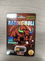 Capsules Raging Bull à haute puissance, best-sellers, pour la vitalité masculine, l'énergie et le soutien des performances sexuelles prolongées