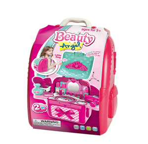 <span class=keywords><strong>De</strong></span> moda juego <span class=keywords><strong>de</strong></span> belleza chicas juguete 2 en 1 mochila niños hacer juego <span class=keywords><strong>de</strong></span> <span class=keywords><strong>tocador</strong></span> Juguetes - Product Image 4