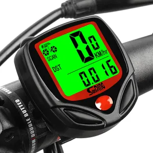 Neuer Fahrrad computer SD546 Multifunktion ale wasserdichte Hintergrund beleuchtung Kilometer zähler Mountainbike Stoppuhr Tachometer Fahrrad zubehör