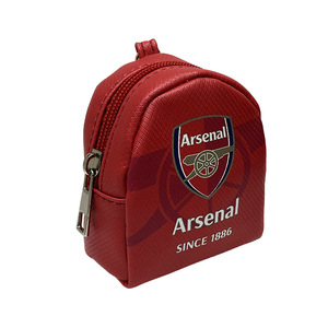 Sac de rangement portable unisexe en PU avec fermeture éclair, imprimé équipes de football Barca et Argentine, pour pièces de monnaie, vente en gros - Product Image 5