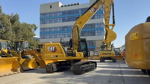 Excavadoras Caterpillar de 20 toneladas usadas, modelo Cat320 con motor C7.1 C4.4, máquinas para movimiento de tierras, Cat320 320GC de segunda mano en venta. - Product Image 5