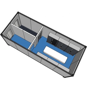 HYSUN-contenedor plano prefabricado portátil, casa móvil, clínica hospitalaria - Product Image 4