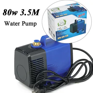 Water Pump 3.5M 80W 3500L/H With 5M Water Pipes For Water Cooled CNC Spindle Motor