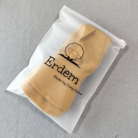 Pochette en plastique transparente EVA personnalisée grand format avec fermeture éclair pour vêtements, emballages de vente au détail, sacs en EVA avec fermeture éclair autocollante