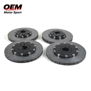 Rotores de Freno Delanteros de Alta Calidad, Rotores de Freno de Carbono-Cerámica, Precios de Fábrica para Autopartes para Audi Q3/Q4, Piezas de Freno Automotrices - Product Image 1