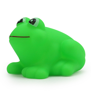 Giocattolo da Bagno per Bambini Paperella di Gomma - Galleggiante con Suono Squittente - Forma di Rana in Gomma - Product Image 3