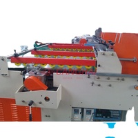 Machine manuelle de pliage et de collage pour la boîte de carte de papier
