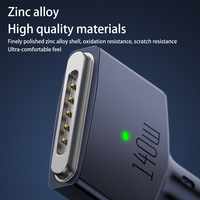 Câble d'alimentation pour MacBook, câble magnétique Type-C 140W 2M, câble de charge rapide USB