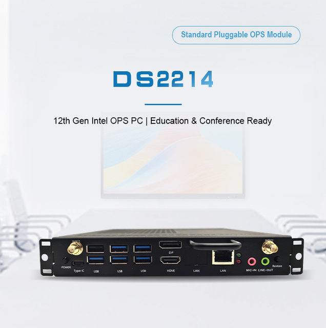 Tacteasy New Style Mini Pc SSD Ops Mini PC I5 for Interactive Flat Panel Embedded Mini Ops Pc Module Windows11 I3/5/7