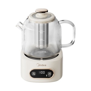 Midea Electric <b>Tea</b> <b>Maker</b> 1.6-2.0L Glass With Filter Temperature Control Automatic Shut Off - Product Image 3