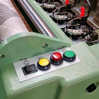 Machine à tisser jacquard informatisée sans navette à grande vitesse, avec moteur, pour la fabrication de rubans élastiques et de dentelles ethniques, avec remise en gros