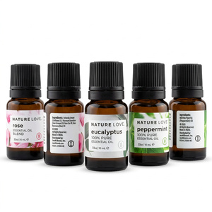 Fournisseur en gros d'huiles essentielles d'origine indienne Coffret cadeau de 4/6 bouteilles au prix le plus bas - Product Image 1