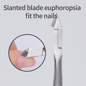 Fabrika fiyat tırnak makası paslanmaz çelik tırnak makası kesici makas pedikür manikür aracı parmaklar için - Product Image 2