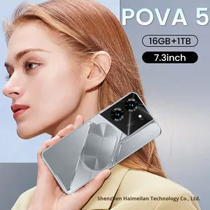 Hot-bán pova5 Pro 16 + 1t Android 10 điện thoại thông minh xuyên biên giới 65 Wát sạc nhanh đục Màn hình 108mp một hơn mảnh Tiếng Anh - Product Image 4