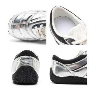 Vendita calda ultimo stile leggero elegante argento <span class=keywords><strong>scarpe</strong></span> da guida sottili Sole <span class=keywords><strong>scarpe</strong></span> da ginnastica traspiranti moda <span class=keywords><strong>uomo</strong></span> <span class=keywords><strong>scarpe</strong></span> da ginnastica - Product Image 2