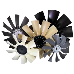 Aspas de Ventilador para Excavadoras XCMG XE135 150 200 215 335 370 490 550 700, Números de Pieza 800104315 801905480 805004702 803172657 - Product Image 2