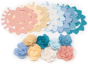 Rosas <span class=keywords><strong>de</strong></span> Fieltro <span class=keywords><strong>de</strong></span> Lana en Diferentes Colores SIN MONTAR, Kits <span class=keywords><strong>de</strong></span> Apliques <span class=keywords><strong>de</strong></span> Flores, Manualidades DIY, Decoración Personalizada para el Día <span class=keywords><strong>de</strong></span> la Madre - Product Image 4