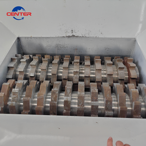 Déchiqueteuse automatique à double arbre-Poignées de cintres en plastique, chutes de cuir et petits éclats de verre - Product Image 5