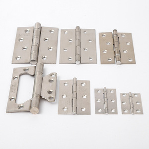 Charnières en acier inoxydable 2 3 4 5 pouces, ouverture à 180 degrés, charnières de porte et de fenêtre, design industriel, type fin - Product Image 4