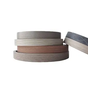 Möbel kanten lippen Kunden spezifisches dekoratives Holzmaserung-PVC-Kantenst reifen ABS-Kanten band für MDF-Regals chrank