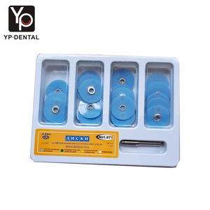 2024 <span class=keywords><strong>prix</strong></span> de gros d'usine 1 boîte 40 pièces 4 couleurs ensemble de disques de polissage dentaire orthodontique - Product Image 3