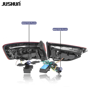 Đèn hậu LED JUSHUN cho Audi <span class=keywords><strong>A3</strong></span> 12V, đèn hậu, đèn chiếu sáng phía sau 2013-2016, nâng cấp đèn hậu, đèn chạy ban ngày - Product Image 3