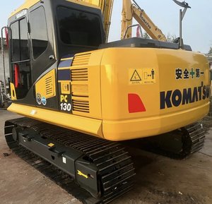 Excavadora hidráulica Komatsu Pc130 usada con certificación CE, gran potencia, rendimiento estable, buen estado de funcionamiento, en venta. - Product Image 4