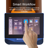 Printer 3d 7 inci 9k profesional, grosir murah layar hitam dan putih Desktop Level Lcd perhiasan gigi Printer Resin 3d