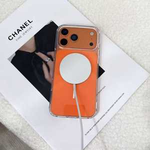 <span class=keywords><strong>Coque</strong></span> de téléphone portable magnétique antichoc en TPU+PC transparente et rigide pour <span class=keywords><strong>iPhone</strong></span> 17 16 15 14 13 <span class=keywords><strong>12</strong></span> 11 Pro Max - Product Image 4