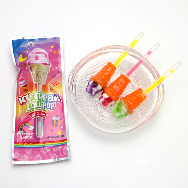 ice cream light lollipop