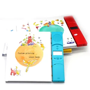 Custom Kids Early Education Toy English Coloring Learning Sound module Book With Music Player/Music Module