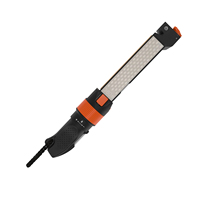 Aiguiseur de couteau portable d'extérieur multifonctionnel en diamant et céramique, grain 360/600, écologique, pour couteaux pliants