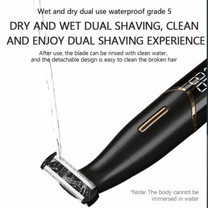 <span class=keywords><strong>Tondeuse</strong></span> <span class=keywords><strong>de</strong></span> Précision pour Zones Intimes Homme, Rasoir pour Ligne du Bikini, Rasoir pour Poils Sensibles, <span class=keywords><strong>Tondeuse</strong></span> pour Poils Pubiens, <span class=keywords><strong>Tondeuse</strong></span> Visage et Barbe - Product Image 5
