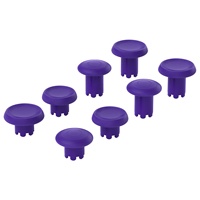 Noir 4 hauteurs 3 surfaces poignées ThumbsGear baguettes interchangeables bâtons de pouce analogiques capuchons pour contrôleur de bord PS5