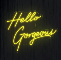 Enseigne néon LED personnalisée avec nom et logo pour mariage, anniversaire, décoration murale, boutique, bar, livraison rapide, dropshipping