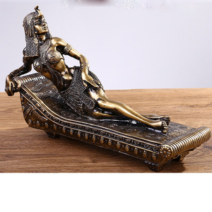 Figurine en gros pour cadeaux : Sculpture Cléopâtre <span class=keywords><strong>VII</strong></span>, Statue de la Reine Égyptienne, Figurine Grecque Personnalisée en Résine pour Décoration Intérieure - Product Image 2