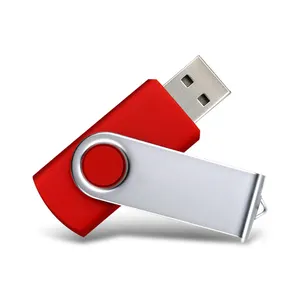 Hotselling Usb do Giro de Plástico 32Gb Flash Drive Memory Stick Com O Logotipo