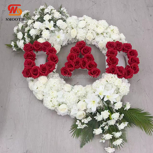 SMOOTH - Decoración Funeraria Personalizada, Corona Floral para Ataúd, Guirnalda de Flores de Condolencia - Product Image 2