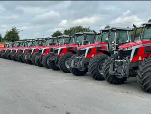 中国农业用驱动拖拉机4农业车轮轮式农业拖拉机潍柴发动机50HP高挖掘 - Product Image 2