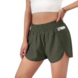Shorts Bermuda 100% Coton Taille Mi-Haute avec Cordon de Serrage Séchage Rapide Respirant Sportif pour Femme – Vente Directe Usine - Product Image 4