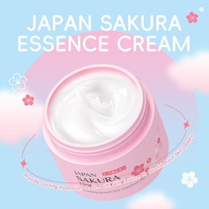 Japan <span class=keywords><strong>Sakura</strong></span> Essence Cream 25g Hydratant Ceramide Soins de la peau hydratants Cosmétiques Vente en gros <span class=keywords><strong>Sakura</strong></span> Crème anti-âge - Product Image 3